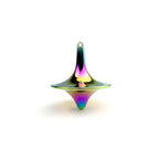 Metal Gyro Hot Movie Totem Silver Hand Spinning Top Fingertips Small Cyclone Gyroscope Antistress Fidget Toys For Children Gifts