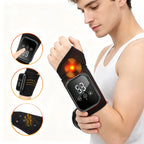 Electric Heating Hand Wrist Massager Wireless Thermal Wrist Brace Protector 3 Hot Compress 3 Vibration Wristband Muscle Relax