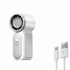 2026 New High-Speed Mini Handheld Small Fan, 100-Speed Small Wind Cannon USB Charging Battery Life Turbine Portable Outdoor Fan