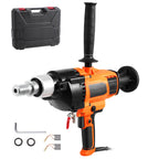 SucceBuy 2000W/2600W Handheld Core Drill Machine Drilling Diameter Wet&Dry Diamond Core Drill Rig Rugged Concrete Core Drill