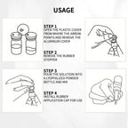 Blue Copper Lyophilized Powder Set Moisturizing Whitening Face Serum Anti Wrinkle Smooth Tender Skin Care Brighten Essence