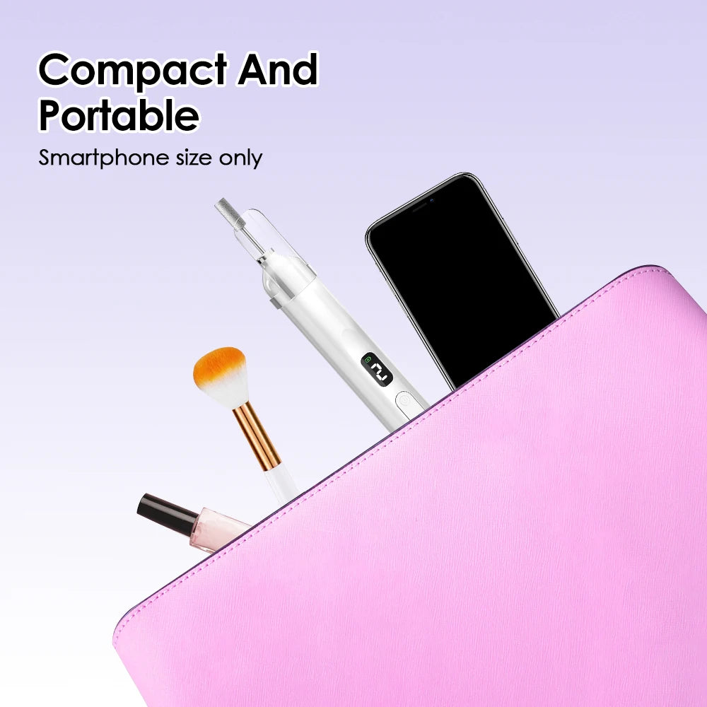 Electric Nail Polisher Drill Bits Set Nails Grinding Polishing Cuticle Trimmer Art Sanding File Pen Manicure Professional Device