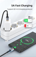 CABLETIME USB C to USB C Cable PD100W Type C Cable Alluminum Shell Braided 5A Fast Charging 480Mbps Fast Transmisson for Laptop iPhone 17