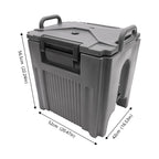40l Insulated Beverage Dispenser, Portable Thermal Beverage Server, Insulated Beverage Dispenser with Handles