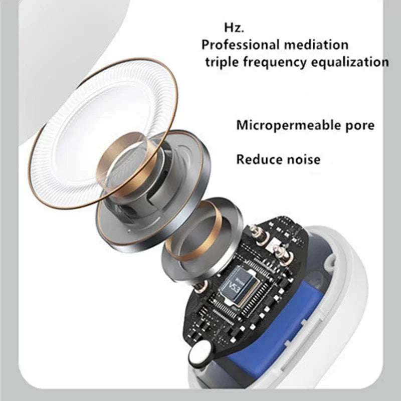 Earphone Clip Wireless Bluetooth Headphone Bone Conduction Headset High Quality TWS Auriculares Sport Noise Canceling With Mic - Nexvibe