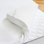 JHK 4 Inch Gel Memory Foam Mattress Topper with Removable Cover Full Size Cooling Mattress Soft and Breathable Bed Topper