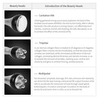 3 In 1 Beauty Body Slimming Massager Cavitation Machine Multi-Functional Device Face Body Tightening Lifting Spa Skincare Tool