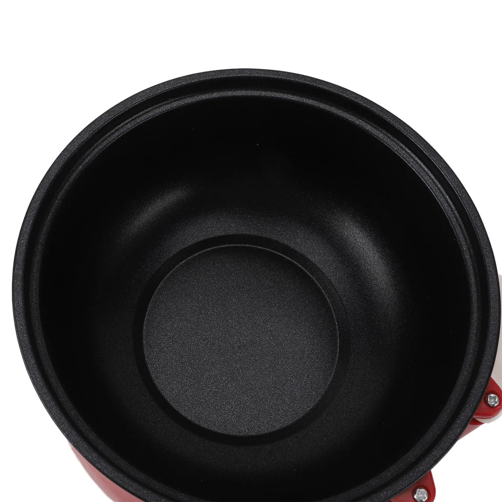 Mini Electric Cooker Portable Rapid Heat Hot Pot for Noodles Soup Steak - Easy Operation Camping Electric Pot