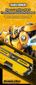 Ship From US Transformers TF-T01 Gaming Earphones Bluetooth 5.4 ENC Noise Reduction Headphones HD Call Music Earbuds Bumble Bee