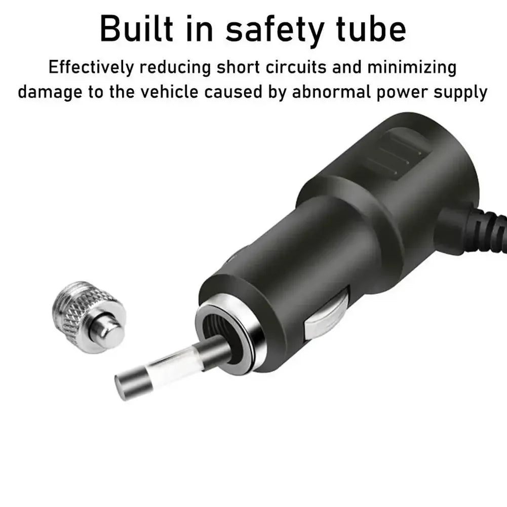 Flash sale 3.0 Dual USB Socket 120W Car Cigarette Lighter Splitter 12V 24V Fast Charger Plug Phone Power Adapter for Car DVR Dashcam