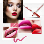 12 pcs Long-Lasting Lipstick Set with Professional Lip Liner Pencil and Matte Lip Gloss for Women Valentine's Day Gifts