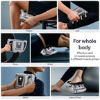 18/24 Heads Fascia Gun Red Light Deep Tissue Muscle Massager Wireless Massage Gun for Back Waist Leg Body Muscle Relaxation Home Gym
