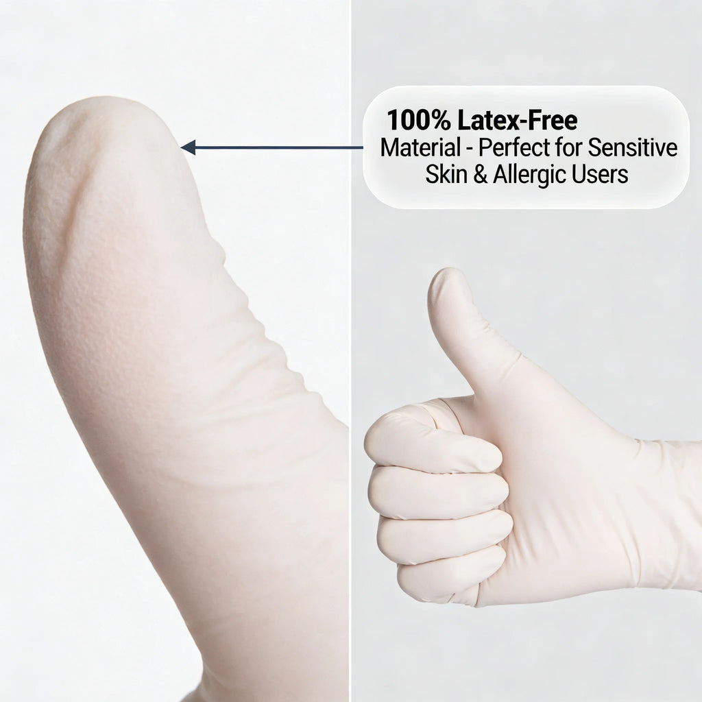 100 PCS Black Nitrile Gloves Thickened Disposable Gloves for Cleaning Hairdressing  Waterproof Dishwashing Tattoo Gloves