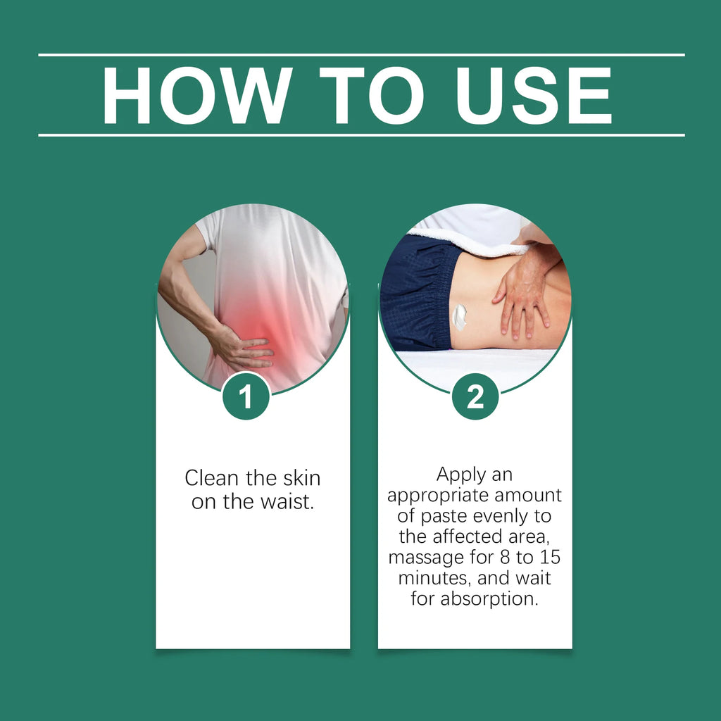 Sciatica Relief Cream Relieve Sciatic Nerve Muscle Joint Ache Soothe Waist Shoulder Hip Stiffness Numbness Body Care Ointment 20