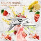 Juicer Blender for Kitchen & Gym, Powerful Fruit & Vegetable Blender with Juice Cup, Ideal Gift for Mom, Household Appliances