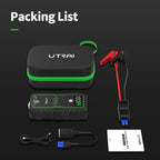 UTRAI Power Bank  4000A Jump Starter Portable Charger Car Booster 12V Auto Starting Device Emergency Car Battery Starter