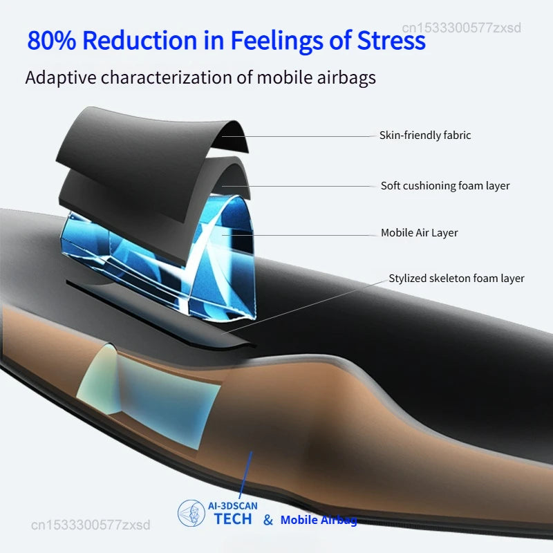 Dreamlight 4S Eye Mask Sleep 3D Stereoscopic Sleep Aid for Men Women Adult for Sleeping Block Portable Eye Mask Travel