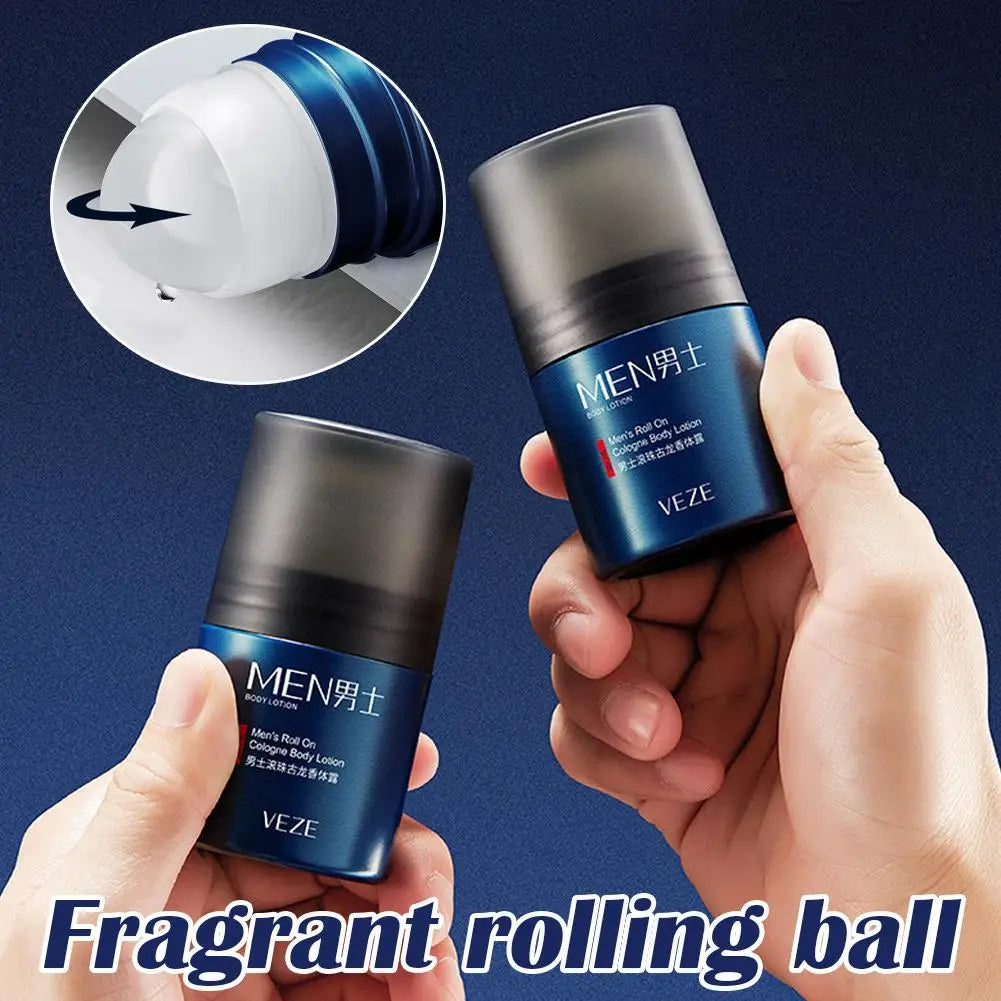 Portable Body Deodorant For Men Smooth Solid Stick Light and Fresh Scent  Men's Solid Perfume 72 Hour Odor Control for Sports
