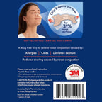 Breathe Right,Nasal Strips Extra Strength Tan Nasal Strips,Stop Snoring,Drug-Free Snoring Solution & Instant Nasal Congestion