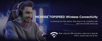 MCHOSE V9 Pro Wireless Gaming Headset 7.1Surround Sound Headphones Noise Canceling Mic Low Latency Lightweight for PS5 PC SWITCH