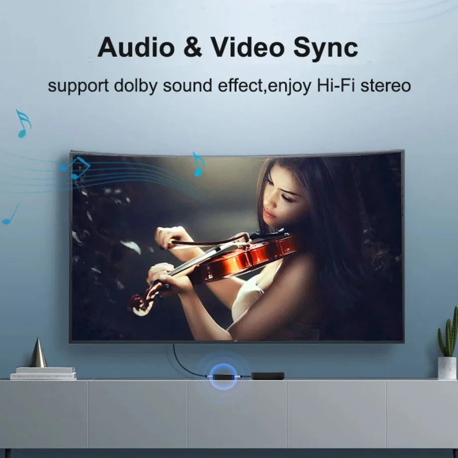 New 4K 3D HDMI-Compatible Switcher Bi-directional 1x2 / 2x1 HDMI-Compatible Adapter Splitter for Laptops PC TV Monitor Projector