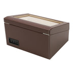 4+6 Watch Winder Automatic Watches Shaker PU Leather Mechanical Watch Box Watch Jewelry Display Box Storage Case
