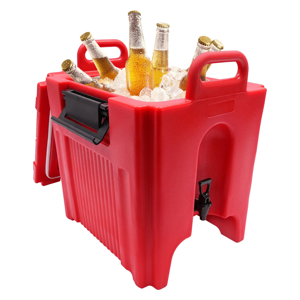 40L Insulated Beverage Dispenser, Portable Thermal Beverage Server, Insulated Beverage Dispenser with Handles