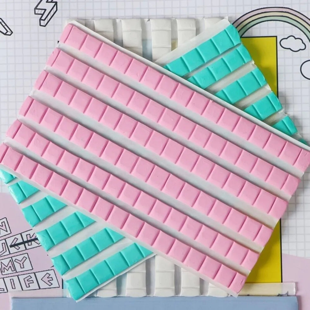 30/48/96Pcs Reusable Reusable Adhesive Clay Tacky Gel Multifunctional Nail Art Clay DIY Nail Practice Tool