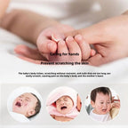 2 IN 1 Electric Nail Trimmer With LED Light Automatic Nail Grinder Trimmer For Baby Adult Mini Manicure Tools Nail Care