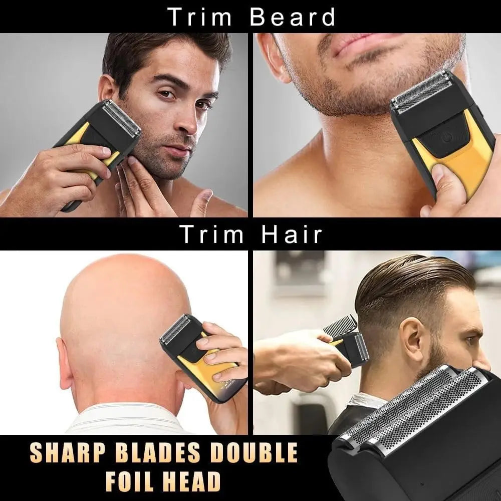 3 in1/1pc Professional Hair Clipper Kit Electric Shaver for Barber Men's Hair Trimmer Electric Shaver Hair Cutting Machine