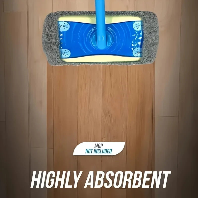 4 Unit Reusable Mop Pad, Machine-Washable Long-Lasting Flat Floor Mop Cloth, For Both Dry And Wet Use