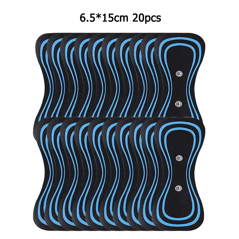 Neck Massager Gel Pads Trainer Hip Exerciser Replacement Slimming Tens Body Massager Patch Muscle Stimulator Sticker Gels