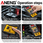 Car Relay Tester ANENG RT01 Universal 12-24V Automotive Car Battery Voltage Tester Check LED Indicator Light Relay Diagnostic