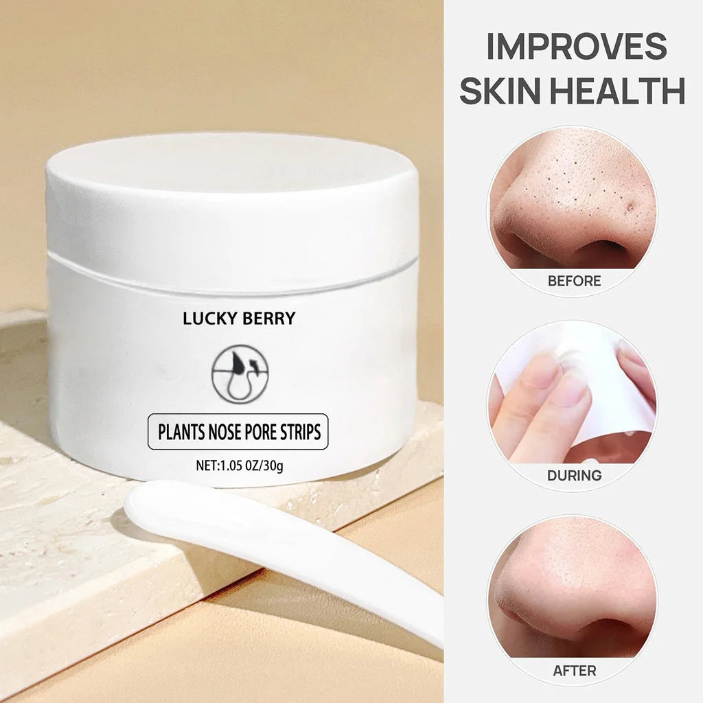 Lightweight and non-greasy, deep cleansing pores to remove acne and blackheads, milky mud mask with free non-woven fabric inside