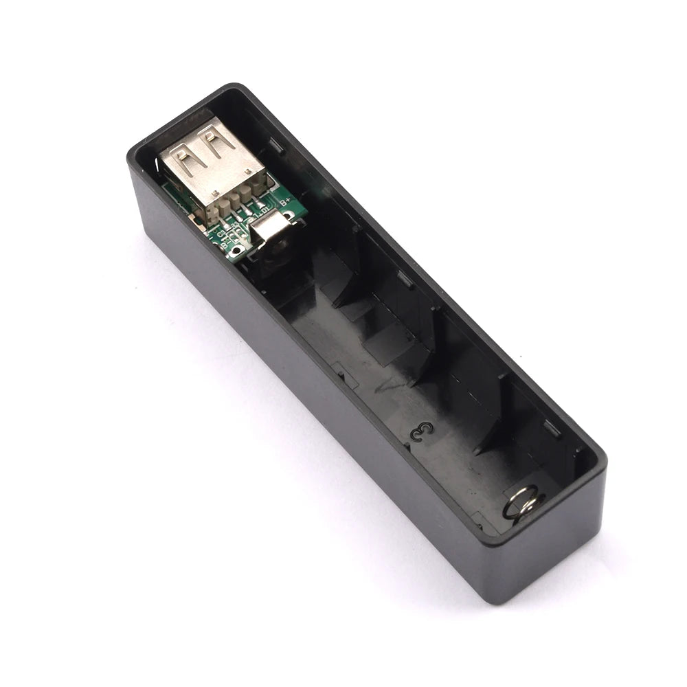 Solder-Free 18650 Power Bank Shell 5V USB Charger Battery Holder Case for Phone Electronic Charging Portable DIY Kit