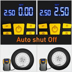 Nilight Tire Inflator Portable Air Compressor, Car Air Pump 150PSI Digital Tire Pressure Gauge Auto Shutoff Tire Pump for Car