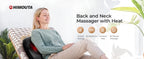 Electric Neck Massager Pillow, Neck&Shoulder Massager with Heat, Portable 3D Kneading for Shoulder, Leg&Calf Muscle Pain Relief