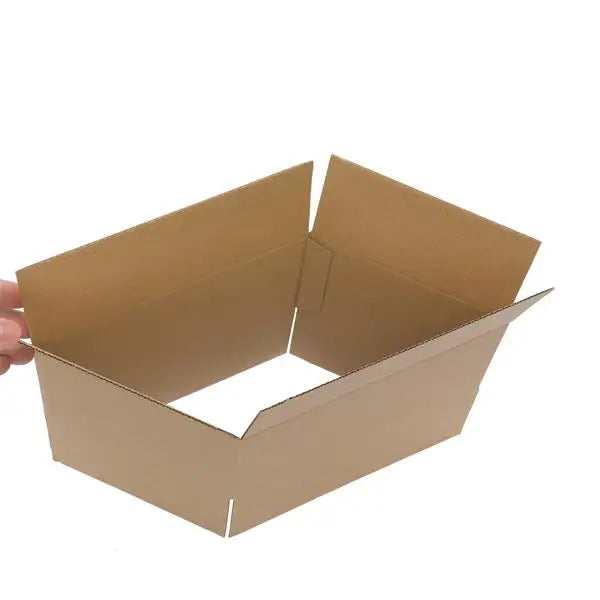100 Pack 8x6x4 inches Small Shipping Boxes Brown Corrugated Cardboard Boxes for Packing, Mailing, Moving, Business