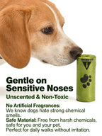Eco-Friendly Dog Poop Bags Leak-Proof Extra Thick EPI Material Unscented Pet Waste Bags for Dog Walking Outdoor