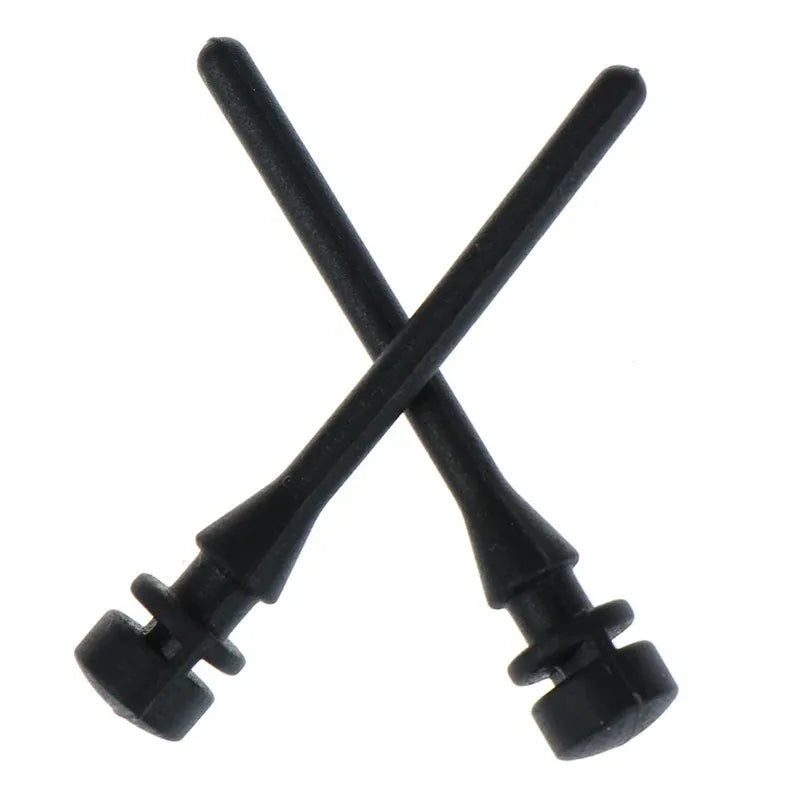 Goldpo Screw Pin Rivet Rubber Fan Noise Absorbtion Anti Vibration Mount Silicone Shock-absorbing Nails Black