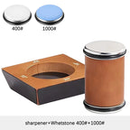 4 Angles Rolling Knife Sharpener Kit For Straight Edge Roller Knife Sharpening With Industry Diamonds Whetstone Chef Knife Set