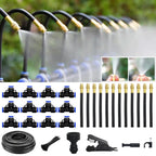 GEEIRR Irrigation spray nozzles kit For Greenhouse Garden Flowers Plant Watering 360° Adjustable Misting Cooling systems