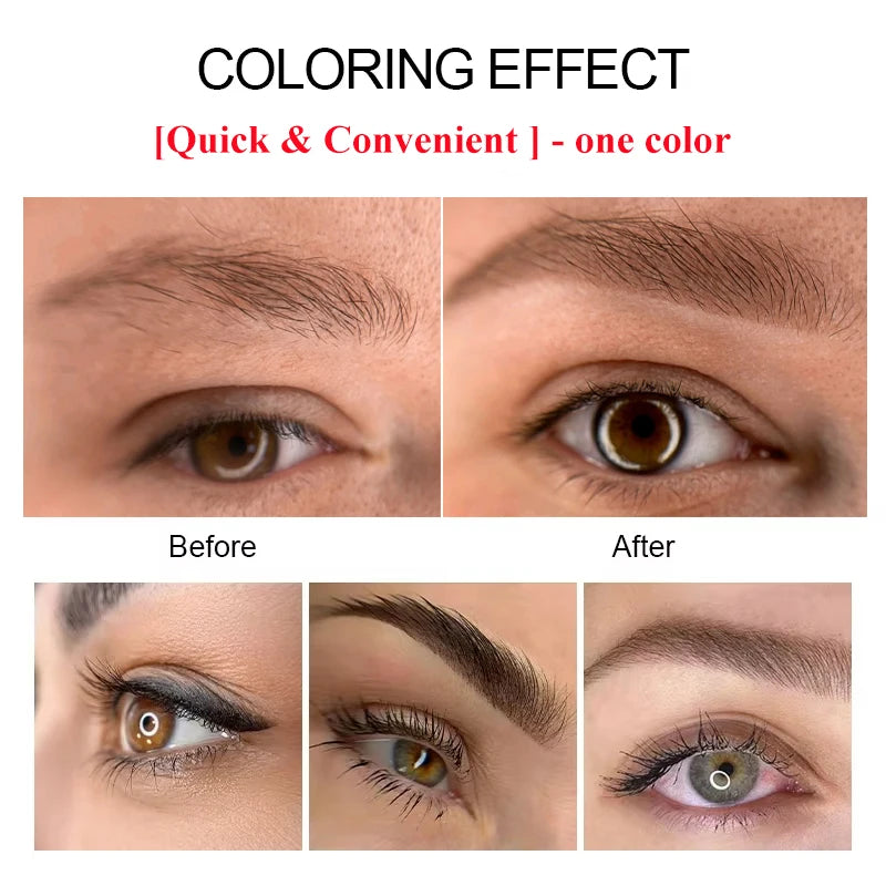 Dark Eyebrow Tattoo Ink for Semi Permanent Makeup Professional Vegan Microblading Pigment Inks Beauty Health PMU Tattoo Supplies