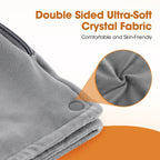 Electric Heating Foot Pad Washable Feet Warmer Household Soft Plush Thermal Heating Blanket Foot Warming Mat Home Office Bedroom
