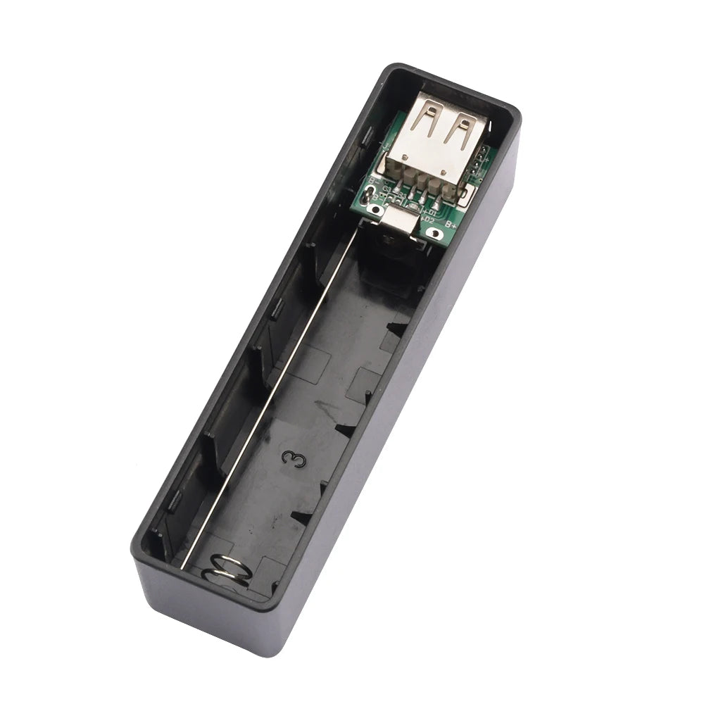 Solder-Free 18650 Power Bank Shell 5V USB Charger Battery Holder Case for Phone Electronic Charging Portable DIY Kit