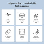 Rechargeable Electric Foot Massager Pad Electrostimulator Massage Mat EMS Muscle Massager Relax Feet Massage Fitness Masajeador