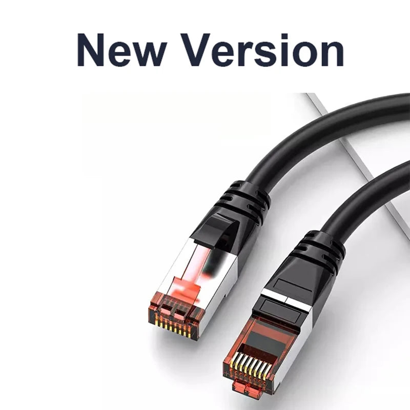Cat6 24 Pack Short Flat Cat6 Ethernet Patch Cable 1G Support Cat 6 Patch Cable for Patch Panel to Switch Flexiable