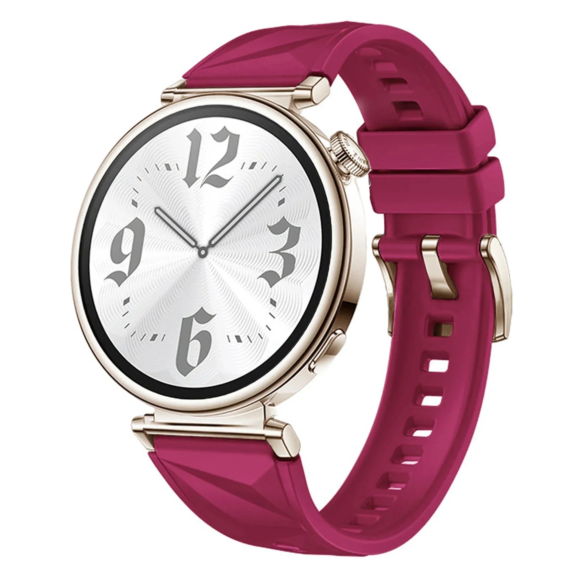 18mm Women Strap for Huawei Watch GT6/5 41mm Sport Silicone Replacement Band for Huawei Watch GT4 41mm Breathable 18mm Wristband