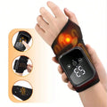 1pc Rechargeable Wrist Heating Pad With Massage, 3 Temperature & 3 Vibration Levels Adjustable, For Wrist & Ankle Relaxation, Suitable For Home, Gift, Work, Travel, Left & Right Hand