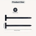 Cable Tie Buckle Fixed Through The Core Nail Cable Tie Buckle Mudguard Fender Inner Lining Trunk Buckle